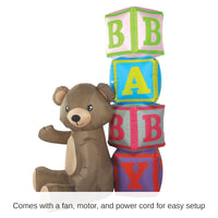 Jumbo Bears & Blocks Inflatable Decoration