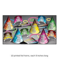 New Year Glow Party Kit for 10 People