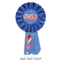 6 Pack Bulk Felicitations Rosette