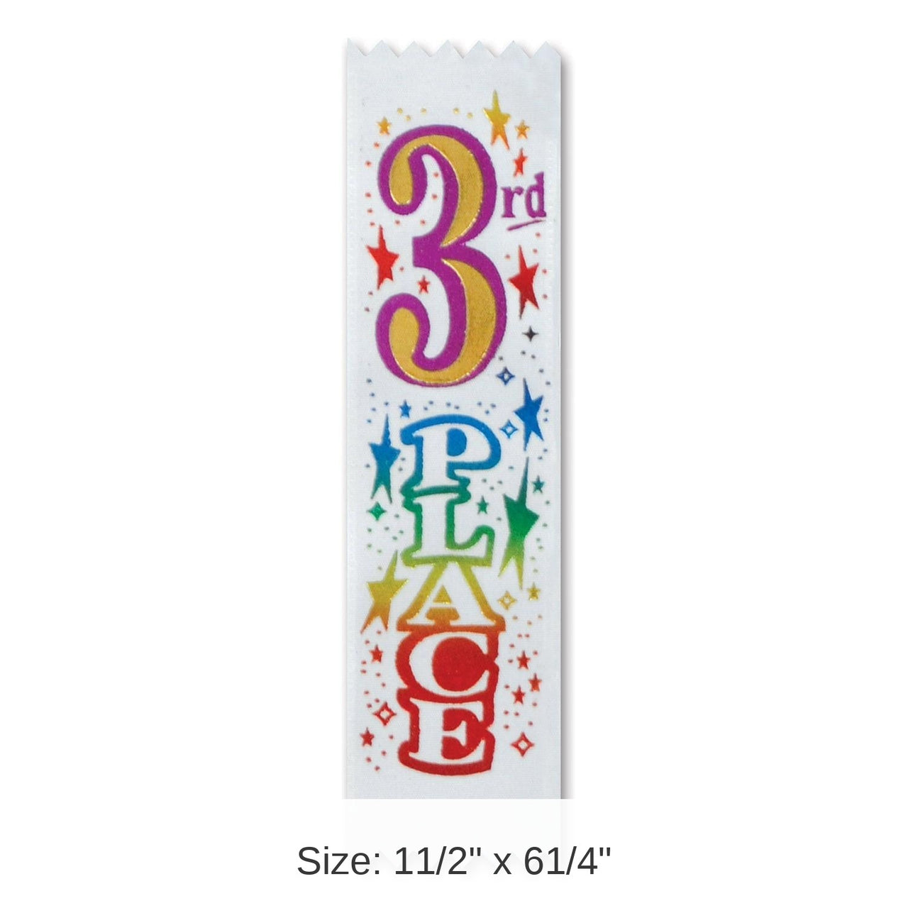 30 Pack Bulk 3rd Place Value Pack Ribbons