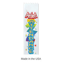 30 Pack Bulk Perfect Attendance Value Pack Ribbons