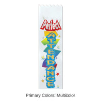 30 Pack Bulk Perfect Attendance Value Pack Ribbons