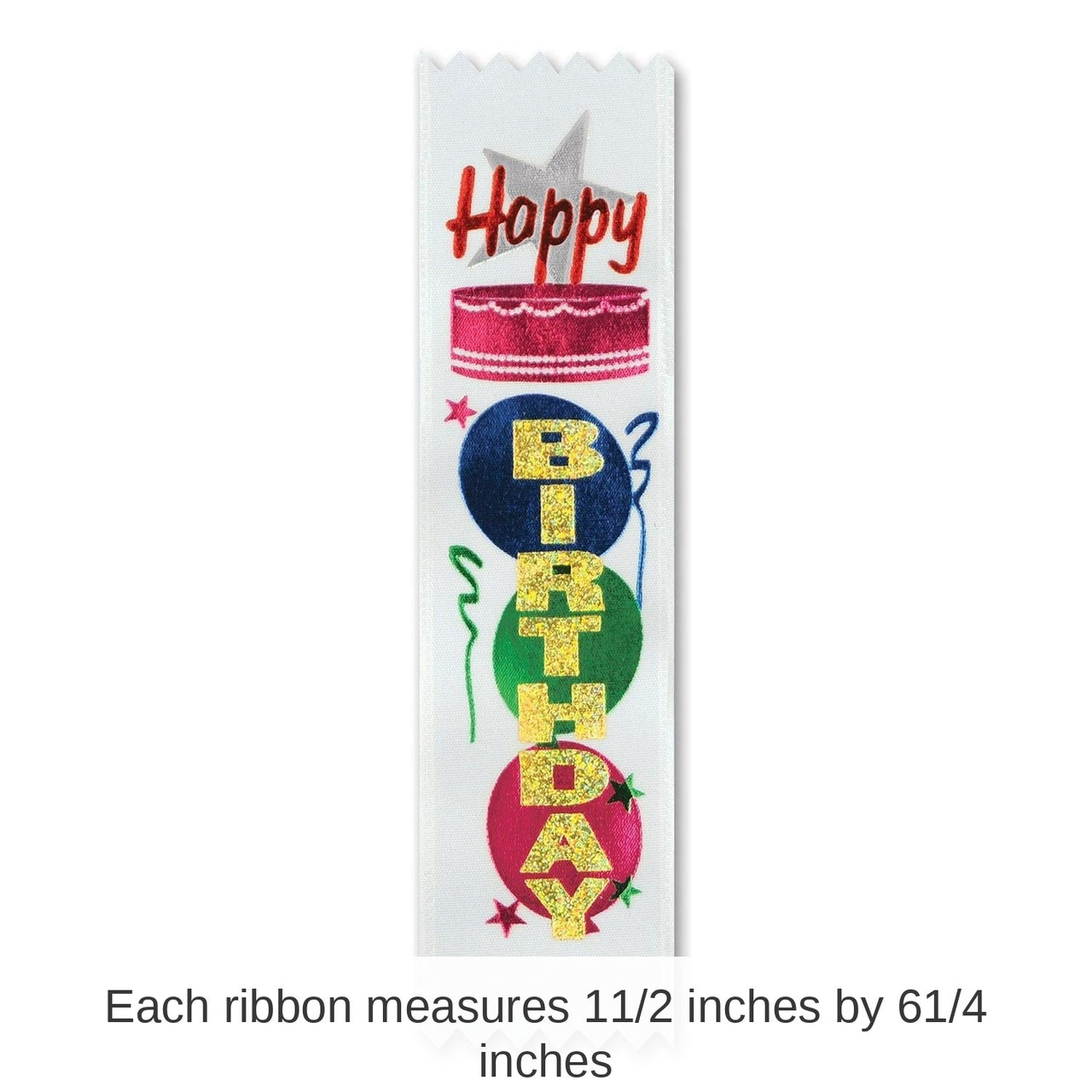 30 Pack Bulk Happy Birthday Value Pack Ribbons