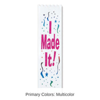30 Pack Bulk I Made It! Graduation Party Value Pack Ribbons