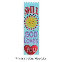 30 Pack Bulk Smile - God Loves You Value Pack Ribbons