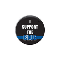 I Support The Blue Button - Bulk 6 Pack