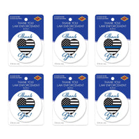 Beistle Thank You! Law Enforcement Button (Case of 6)
