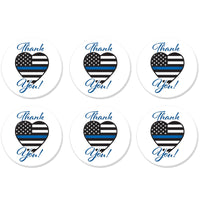 Beistle Thank You! Law Enforcement Button (Case of 6)