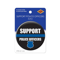 Beistle Support Police Officers Button (Case of 6)
