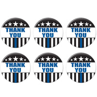 Beistle Thank You Law Enforcement Button (Case of 6)