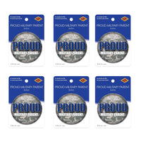 Beistle Proud Military Parent Button (Case of 6)