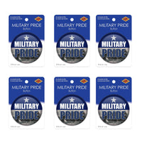 Beistle Military Pride Button (Case of 6)