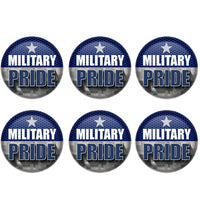 Beistle Military Pride Button (Case of 6)