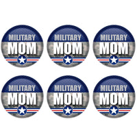 Beistle Military Mom Button (Case of 6)