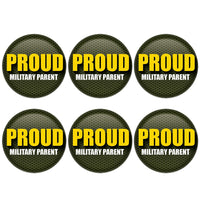 Beistle Proud Military Parent Button (Case of 6)