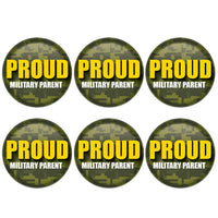 Beistle Proud Military Parent Button (Case of 6)