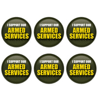 Beistle I Support Our Armed Services (Case of 6)