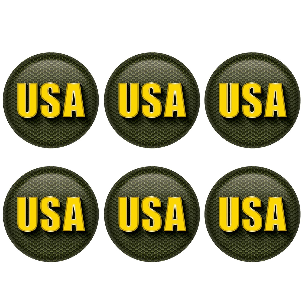 Beistle USA Button (Case of 6)