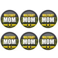 Beistle Military Mom Button (Case of 6)