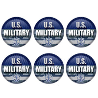 Beistle U.S. Military Button (Case of 6)