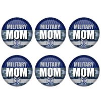Beistle Military Mom Button (Case of 6)