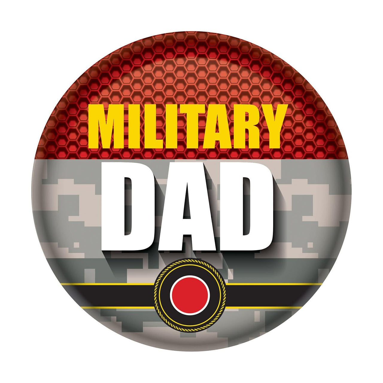 Military Dad Button- Marines - Bulk 6 Pack