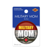 Beistle Military Mom Button (Case of 6)