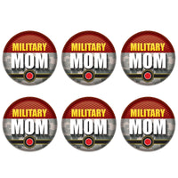 Beistle Military Mom Button (Case of 6)
