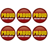 Beistle Proud Military Parent Button (Case of 6)