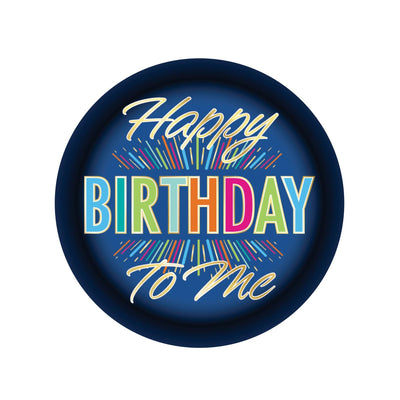 Happy Birthday To Me Button - Bulk 6 Pack