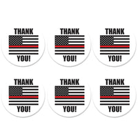 Beistle Thank You! Firefighters Button (Case of 6)