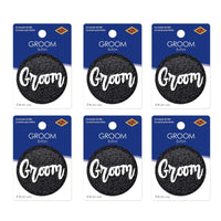 Groom Button (Case of 6)