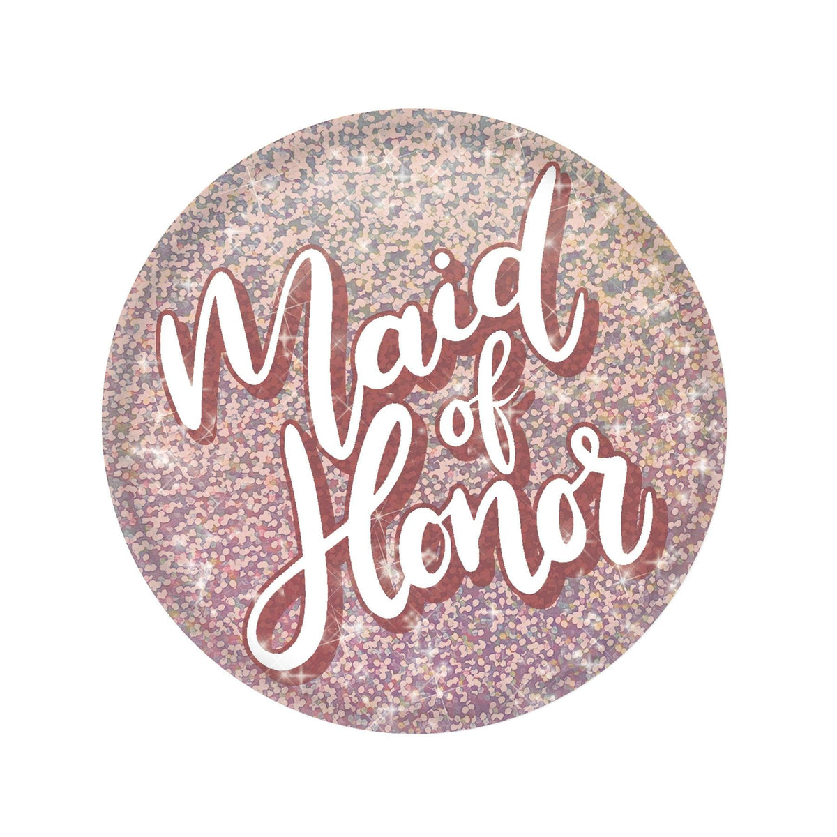 Bulk 6 Pack Maid Of Honor Button | Beistle – PartyDecorations.com