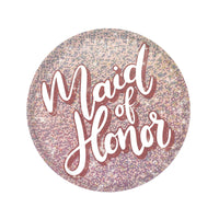 Maid Of Honor Button - Bulk 6 Pack