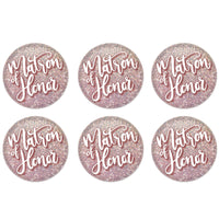 Matron of Honor Button (Case of 6)