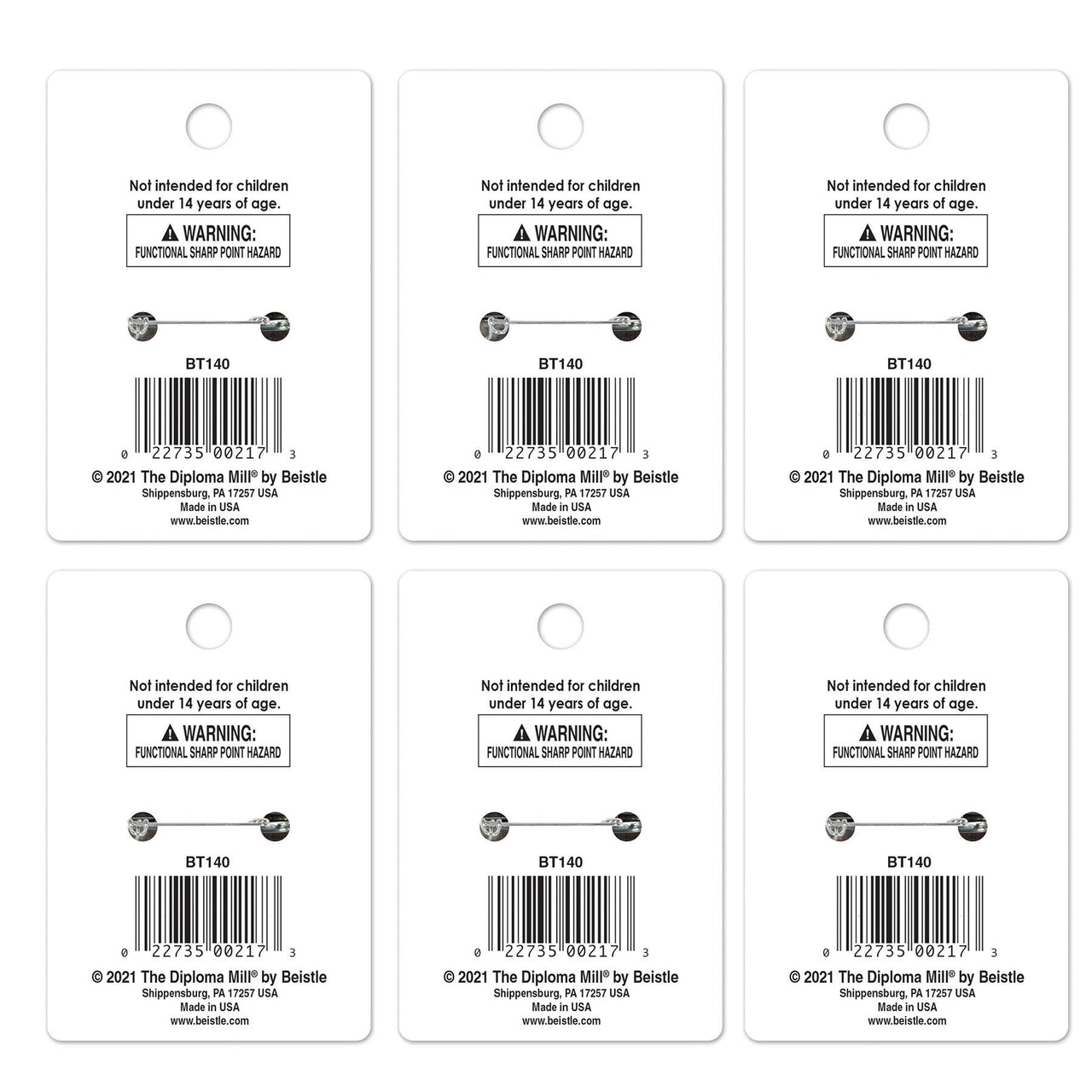 Bridesmaid Button (Case of 6)