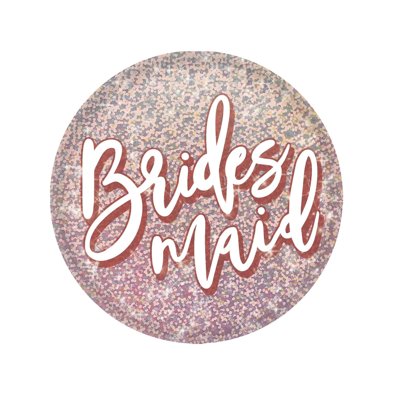 Bridesmaid Button - Bulk 6 Pack