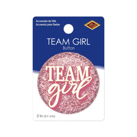 Team Girl Button (Case of 6)