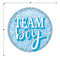 Team Boy Button (Case of 6)