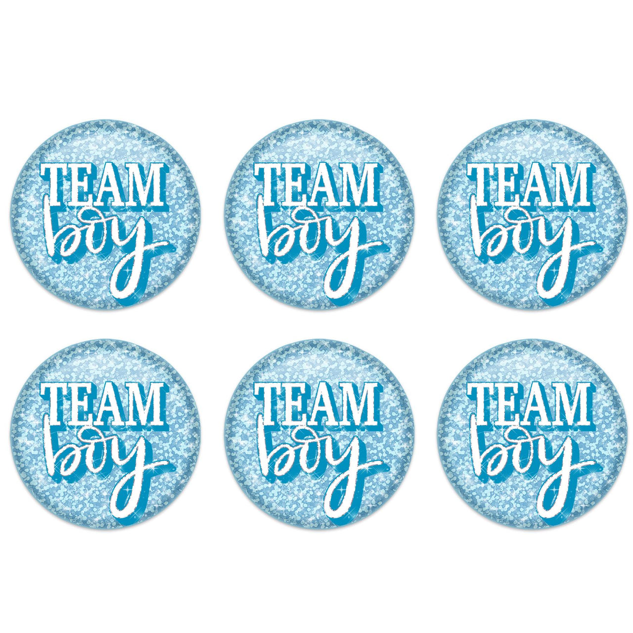 Team Boy Button (Case of 6)