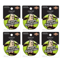 Vintage Halloween Ghost Button (Case of 6)