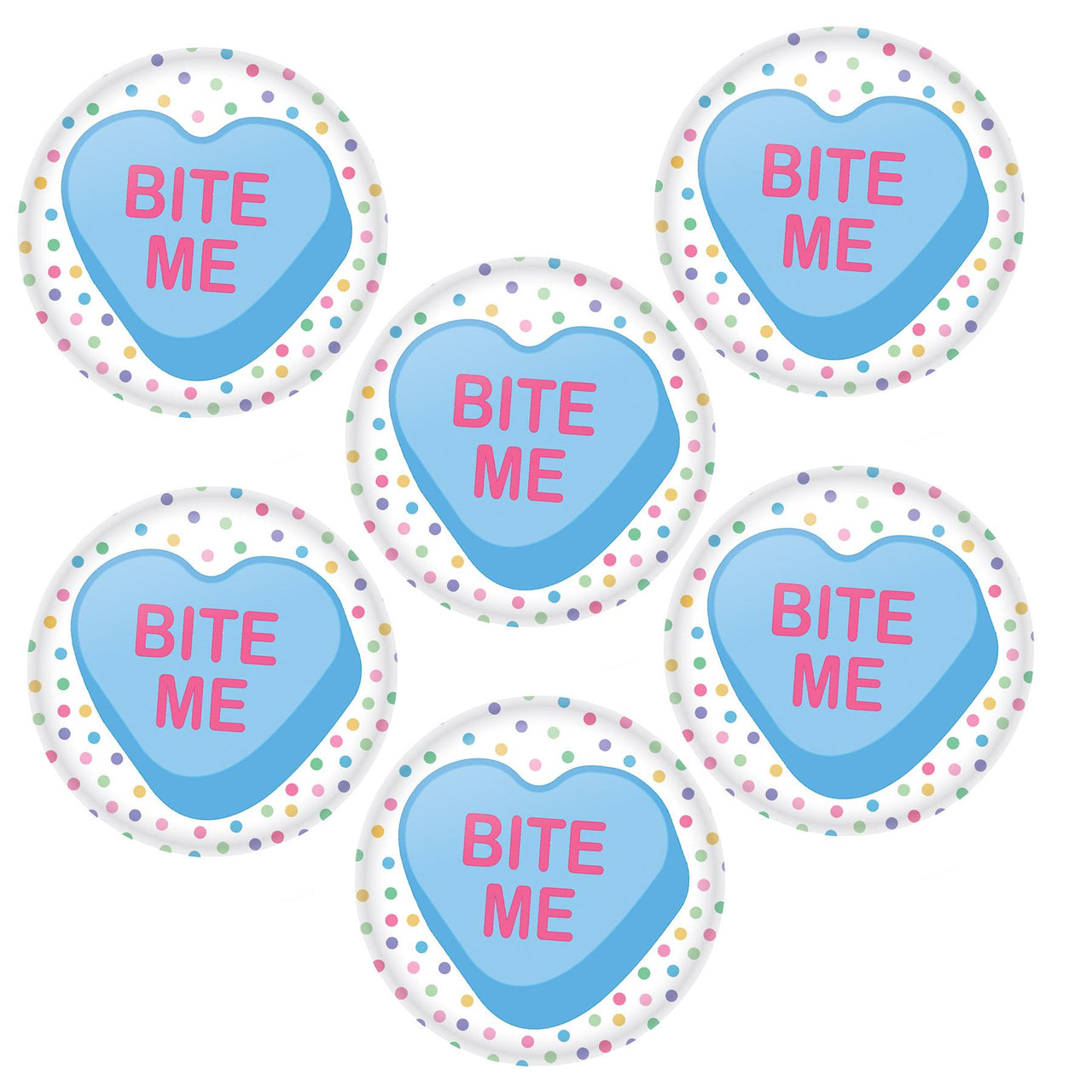 Beistle Bite Me Button