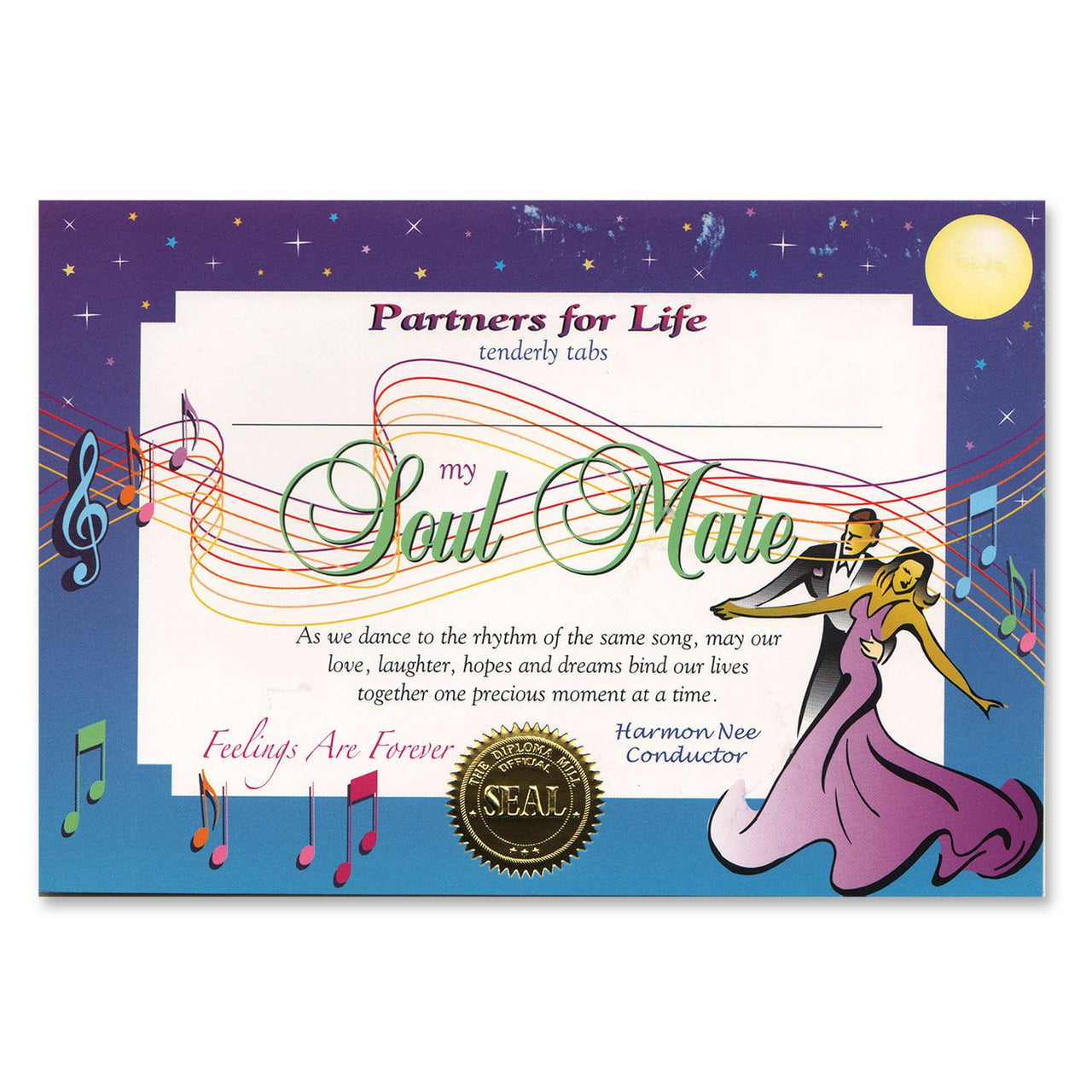 Valentine's Day Soul Mate Certificate - Bulk 6 Pack