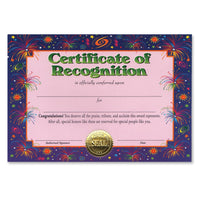 Certificate Of Recognition - Bulk 6 Pack
