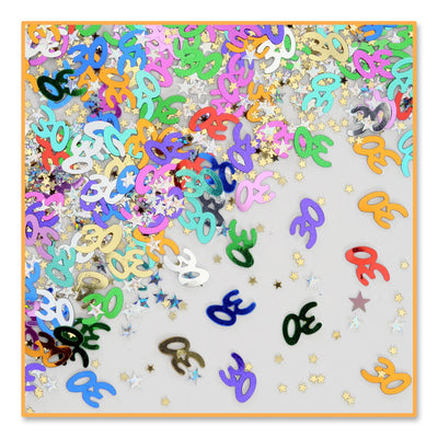 30/Stars Confetti (0.5 Oz/Pkg) - Bulk/6 Packages