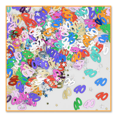 40/Stars Confetti (0.5 Oz/Pkg) - Bulk/6 Packages