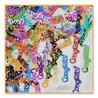 Party Congrats Confetti (0.5 Oz/Pkg) - Bulk/6 Packages