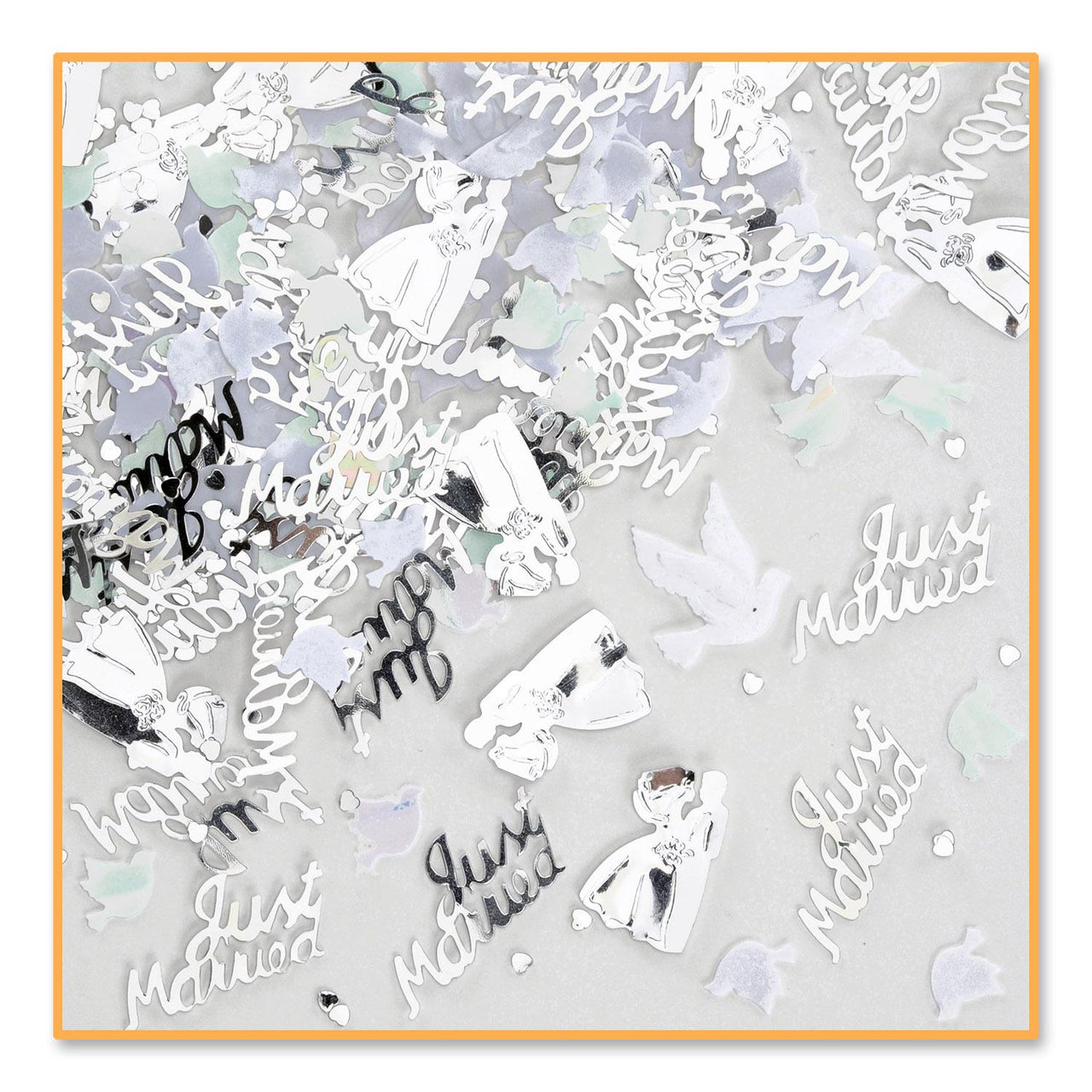 Wedding Day Confetti (0.5 Oz/Pkg) - Bulk/6 Packages