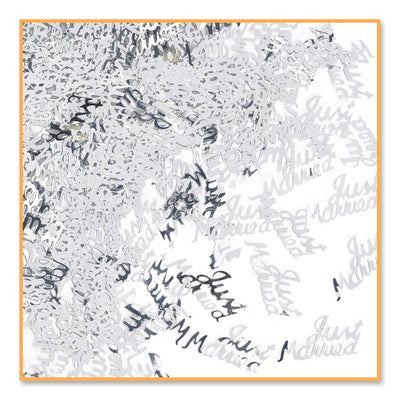 Just Married Confetti (0.5 Oz/Pkg) - Bulk/6 Packages