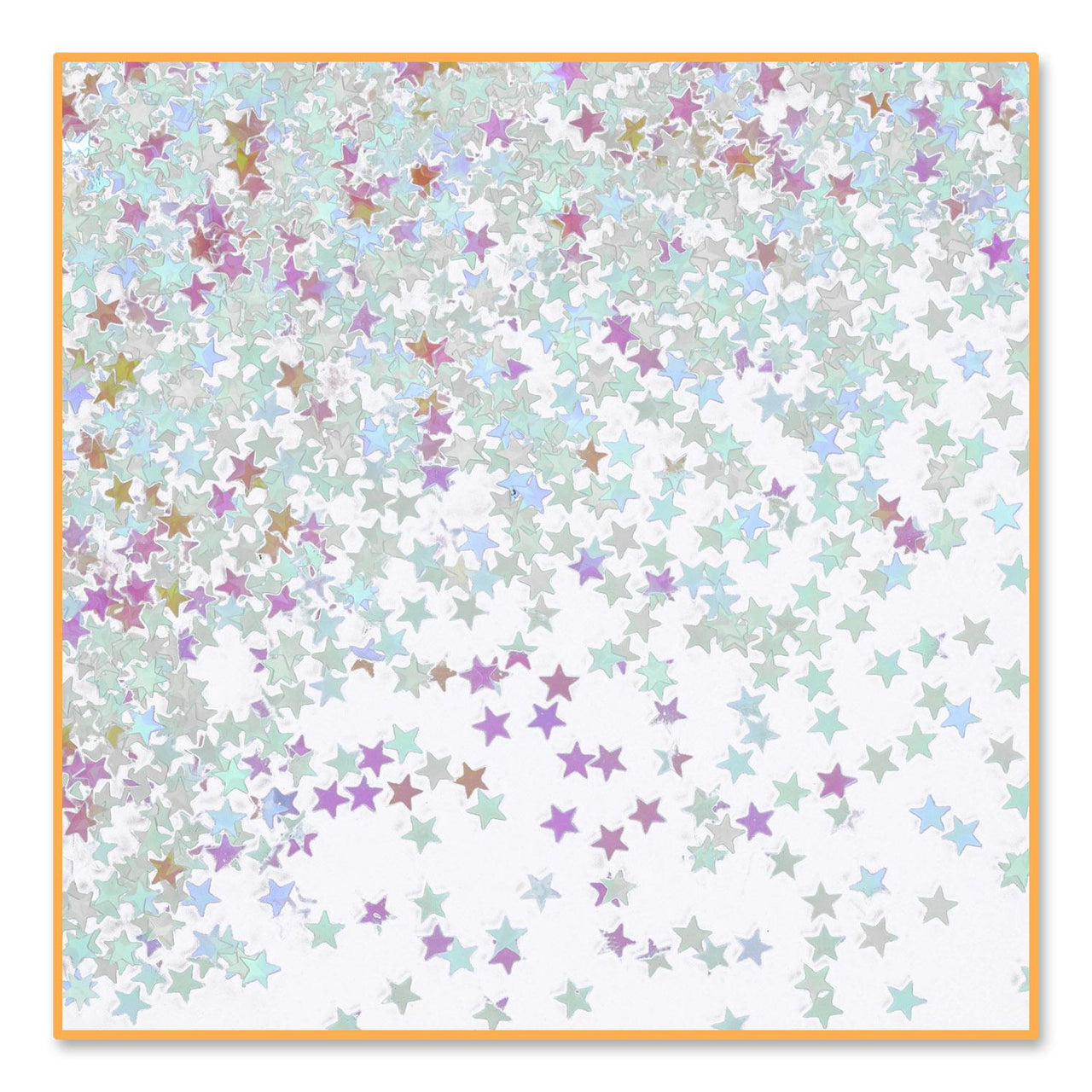 Iridescent Party Stars Confetti (0.5 Oz/Pkg) - Bulk/6 Packages